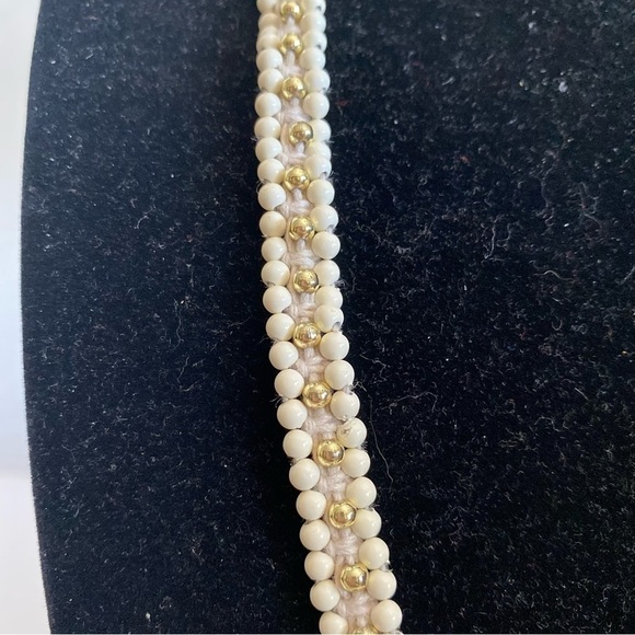Madewell White Silver Round Beaded Necklace - Picture 6 of 14